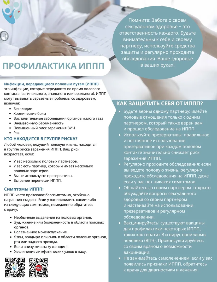 Неделя профилактики заболеваний/инфекций, передающихся половым путем